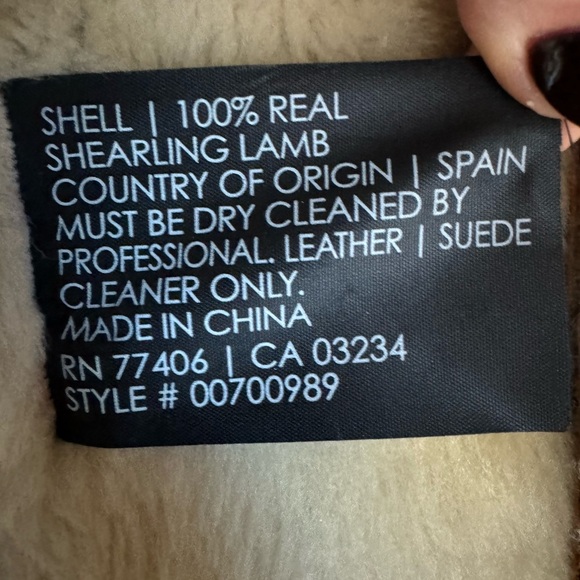 Club Monaco Limited Edition Shearling Jacket - Picture 7 of 10